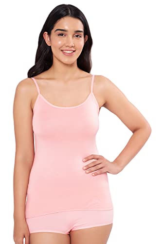 Image of Amante White Women Spaghetti Strap Modal Camisole