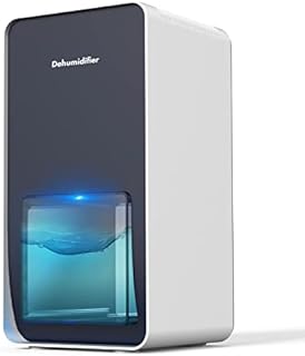LAOVER Dehumidifiers for Home 40oz(1200ml), Small Closet Dehumidifier with Multi-colorful LED Light, Up