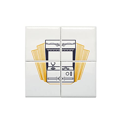 Carreaux Céramique Vintage Arcade le cadeau idéal pour joueur nostalgique