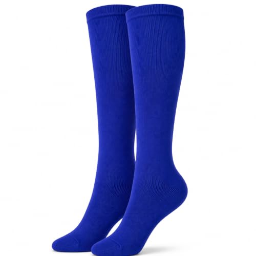 Image of juDanzy Solid Knee High Socks for Sports or School Uniforms