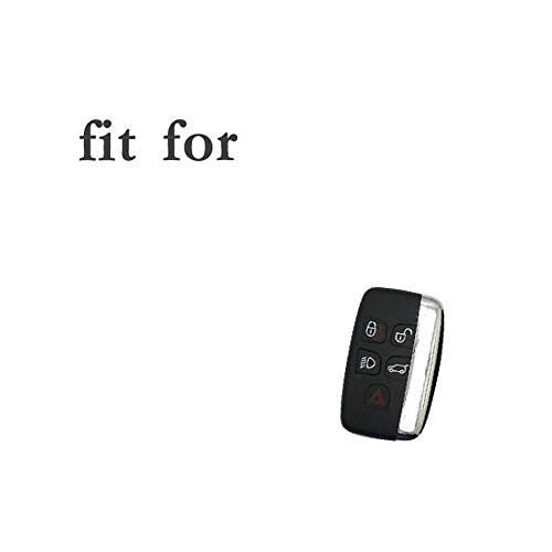 BROVACS Silicone Cover Protector Case Holder Skin Jacket Compatible with LAND ROVER LR4 Range Rover 5 Button Smart Remote Key Fob CV4982 Grey - Image 3