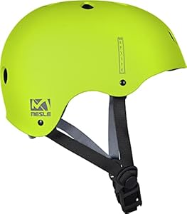 Mesle Wassersport Helm Ragnar, Abnehmbarer Ohrenschutz, Leichter Wakeboard Helm, Herren & Damen, Kite Helm Kajakhelm, Surf Helm, Segel Helm CE EN 1398