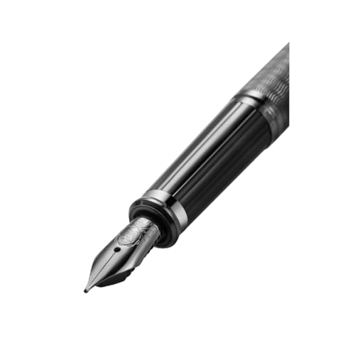Image of Cross Century II Classic Black Rollerball Pen - Sophisticated Luxury Writing Instrument with Smooth Ink Flow for Professionals and Gift Giving (Blue)
