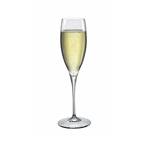 Bormioli Rocco - Set 6 Flute - Collezione PREMIUM Flute Champagne n° 3 - Capacità 26 cl. (8 3/4 oz) - Tecnologia Star Glass