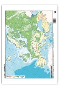 MAPA MUDO EUROPA FISICO PAQUETE 50 UNIDADES