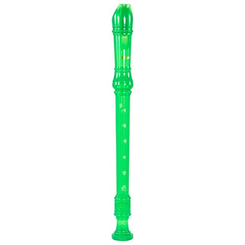Recorder Workshop 301TGR Descant Recorder, Transparent Green