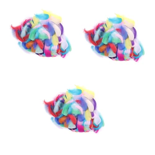 Plumas coloridas DIY TEHAUX contra decoración aburrida 600p