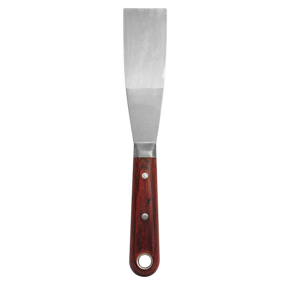 Dekton 1 1/2" Filling Knife – High-Quality Stainless Steel Blade, Hollow Ground for Precision, Hardwood Handle, Full Tang Design, Ideal for Filling Cracks, Scraping Wallpaper, and Repairing Holes