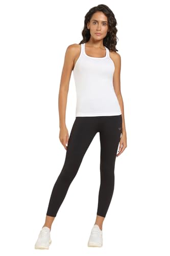Image of Van Heusen Women's Racerback 100% Cotton Tank Top | Super Combed Cotton | Breathable Fabric | Anti-Bacterial Tech | Color Fresh Technology | Keeps You Fresh | Sweat Absorbent | Everyday Comfort | Style 11202 | Available in Pack of 1 & 2