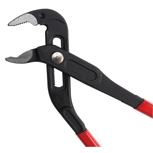 Image of Performance Tool W30742 Ratcheting Tongue and Groove Pliers - Versatile and Efficient with Adjustable Jaw Capacity up to 2-1 /2-Inches