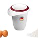 Produktbild Westmark Quirltopf mit zweigeteiltem Deckel, 1 l, Mit Ausgießer, Kunststoff, Weiß/Rot, 3151227R