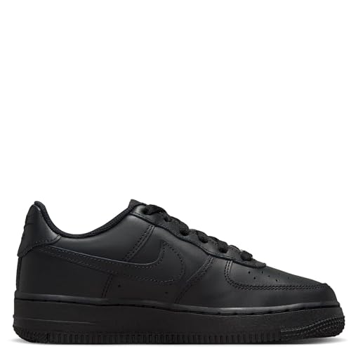 Nike Air Force 1 LE Big Kids' Shoes (FV5951-001, Black/Black-Black-Black) Size 3.5