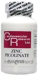 Ecological Formulas - Zinc Picolinate 60 caps 25 mg [Health and Beauty]