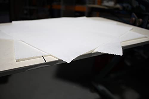 Nevertheless White Econo Test Print Pellons - 15x15