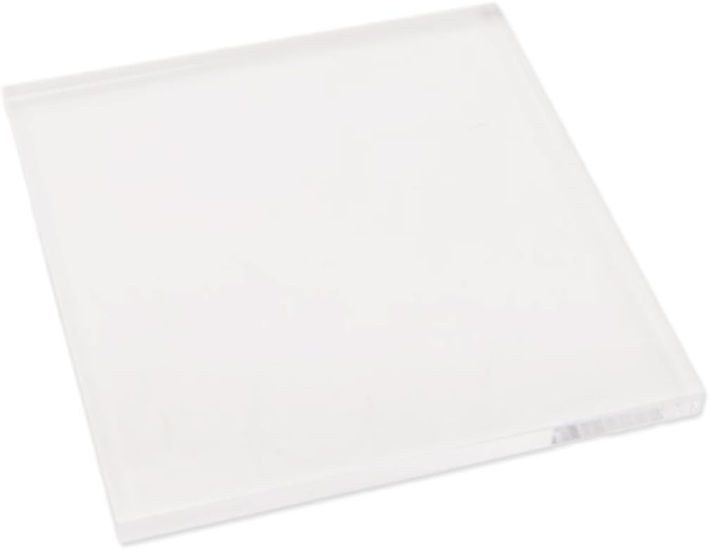 ARTIBETTER Ink Pads Compatible Eraser Seal Stamping Block Acrylic Material Square Handle for Card Making Craft Tools