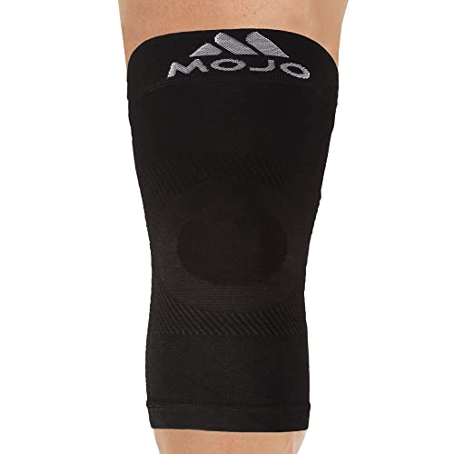 Mojo Knee Compression Sleeve Knee For Pain & Joint Pain Relief (X-Large, Black) #TOP6