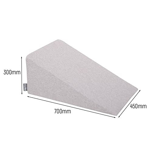 KiddyMoon Foam Playground For Kids Obstacle Course For Children Montessori Toy For Babies Soft Construction Blocks Element, Wedge, Made In The EU, Lightgrey:- KiddyMoon Foam Playground For Kids Obstacle Course For Children Montessori Toy For Babies Soft Construction Blocks Element, Wedge, Made In The EU, Lightgrey:-