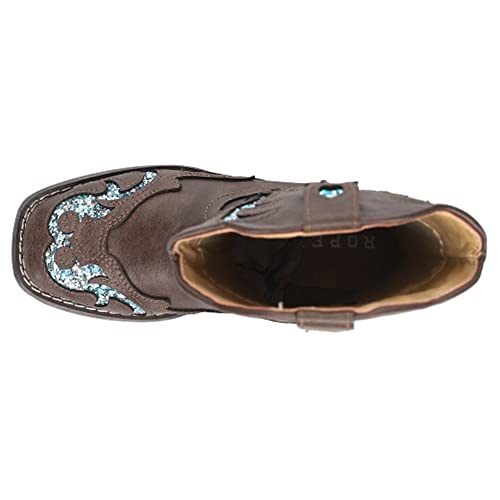 Roper Girl's Glitter Gypsy (Toddler/Little Kid) Brown 2 Little Kid M4