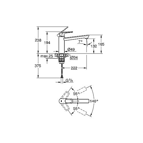 Spültischarmatur Grohe BauLoop Küchenarmaturen im Vergleich