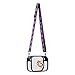 FOCO LSU Tigers NCAA Team Stripe Clear Crossbody Bag