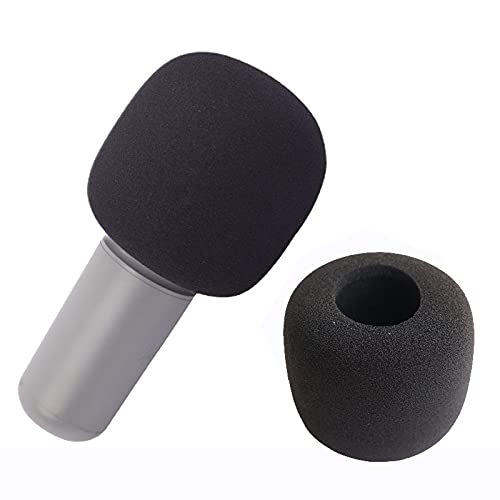 V-MOTA Dustproof Sponge Foam Compatible with Xiaomi ULlife IK8 Loa Karaoke KTV Wireless Microphone, Home Studio Applications,交換用