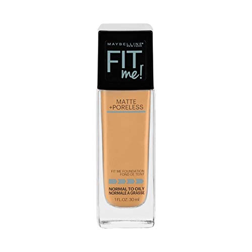Maybelline New York Fit Me Matte + Poreless Foundation, Soft Tan [228], 1 Ounce