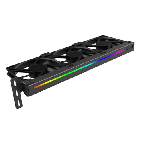 Disipador de calor optimizado para tarjeta gráfica con ventilador RGB miniatura 1
