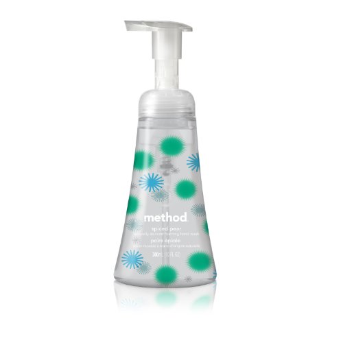 Method Holiday Foaming Hand Wash, Spiced Pear, 10 Ounce (Pack of 2)