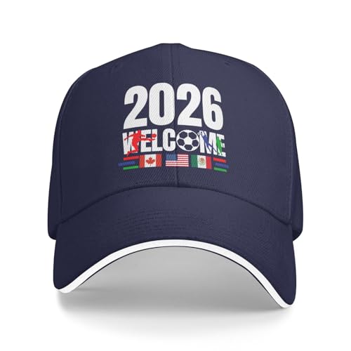 Gorra de aficionados fútbol Copa 2026 USA Canadá México miniatura 1