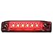 T-H Marine LED-51803-DP LED Slim Line Utility Strip Lights, 4" - Red
