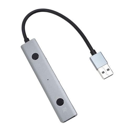 Hub USB con IA Cocoarm de aleación aluminio para portátil y PC 6
