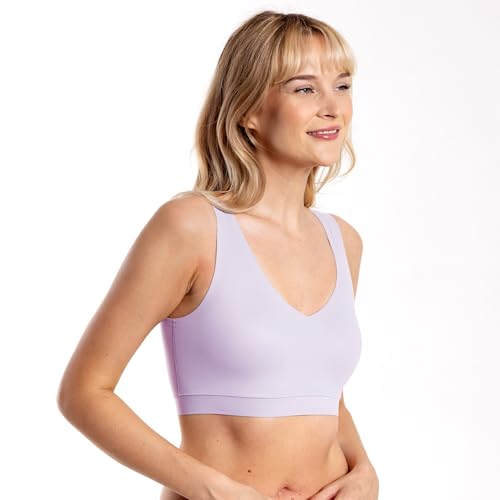 Image of Floatley Cozy Bra Comfort Wirefree Full Coverage Seamless Bra with Embedded Pad for Women