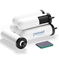 Purewell PF-4 Ceramic 3-Stage Purification Elements, Washable & Reusable, NSF/ANSI 42&372 Certified, Replacement for ProOne®, Berkey®, Purewell® Filters and Water Filter Systems (6 Pack, K Series)
