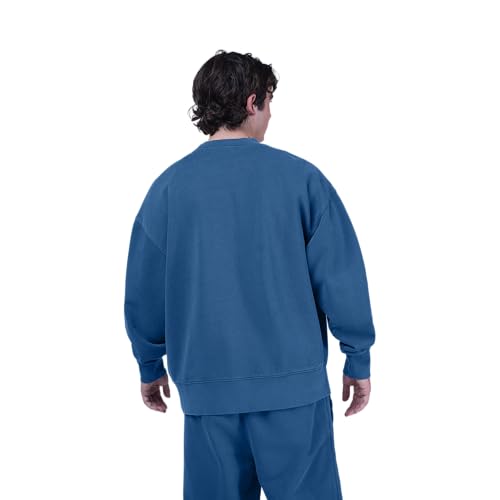 BLÜFF Fox Wordmark Oversized Crew Twilight M sweat large - 2