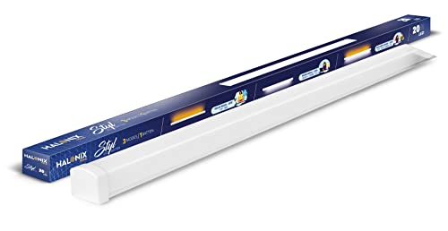 Halonix STYL 20 Watt 4 Ft 3 in 1 indirect led Batten Polycarbonate Tubelight (Yellow Uplight Relax Mode,White Downlight Work Mode,Yellow uplight with White Downlight in Designer Mode) Halonix STYL 20 Watt 4 Ft 3 in 1 indirect led Batten Polycarbonate Tubelight (Yellow Uplight Relax Mode,White Downlight Work Mode,Yellow uplight with White Downlight in Designer Mode)