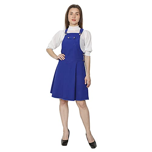 Flare Dungaree Dress 
