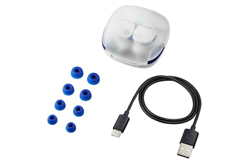 undefined オーディオテクニカ ATH-CKS50TW2 R2 R2-D2 スター・ウォーズ ワイヤレスイヤホン Bluetooth 5.3 ノイズキャンセリング 重低音 ルーカスフィルムスタジオ公認デザイン 限定音声ガイダンス マグネティックスイッチ 約65時間再生 LE Audio 防水防塵 マルチポイント Qiワイヤレス充電 の商品画像 11