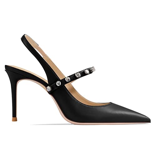 Chaussures décontractées blanches à talons hauts design pointé raffiné