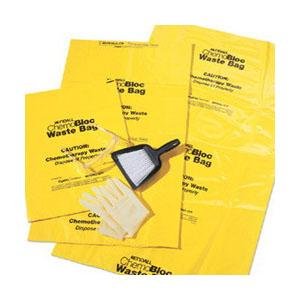 ChemoPlus Chemo Soft Waste Bag with Closure Tie 30 Gallon, Yellow