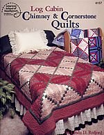 Log Cabin Chimney & Cornerstone Quilts 0881956880 Book Cover