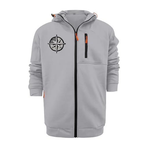 Sweat à capuche chaud et veste zippée oversize en cachemire
