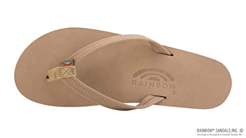 Image of Rainbow Sandals Women's Single Layer Leather Sandal Narrow Strap
