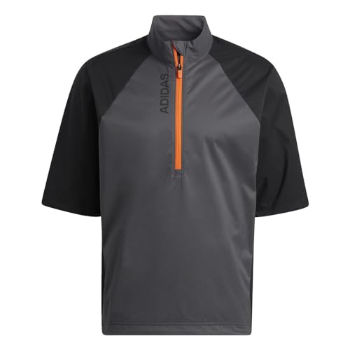 adidas Men's Provisional Short Sleeve Golf Jacket