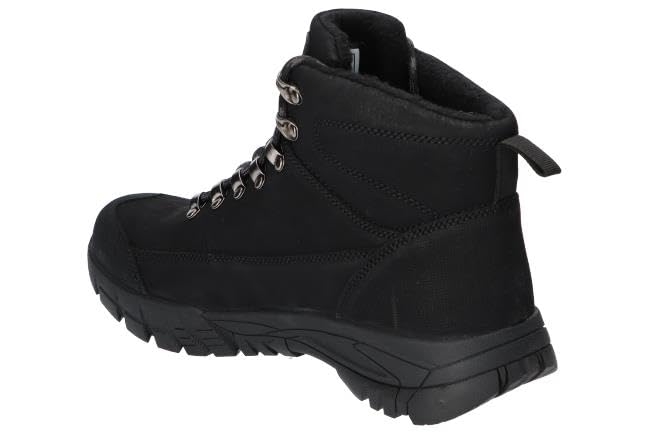 CY123 OCIEPLANE TRAPERY TREKKINGI BUTY ZIMOWE SKÓRZANE MĘSKIE BK 44