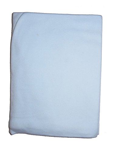 bambini Baby's Blue Cotton Receiving Blanket
