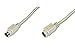 Produktbild DIGITUS PS/2 Verlängerungskabel, MiniDIN6 St/Bu, 5.0m - Beige