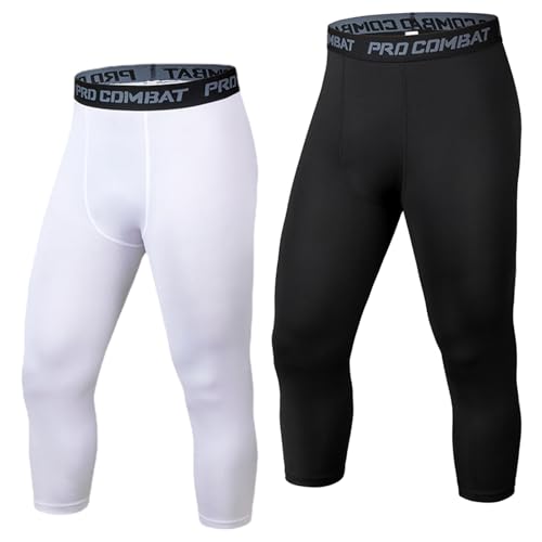 Sport legging base layer 3/4 pour crossfit et running en extérieur
