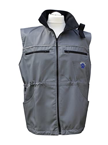 Berra Hundesportweste PRO Hundeführerweste grau (XL)
