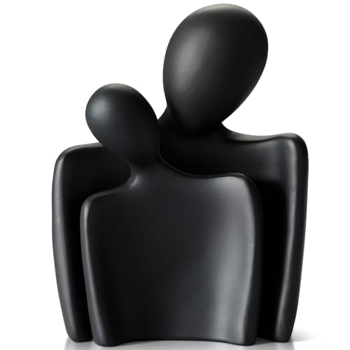 Estatua pareja abstracta moderna 8 pulg