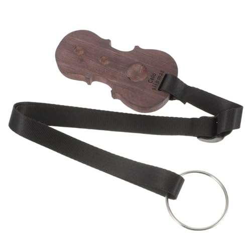 Toyvian Wooden Cello Endpin Rest Non Slip Stopper Pad for Cello Lightweight and Portable Anchor Durable and Cloth Material for Comfortable Playing Posture